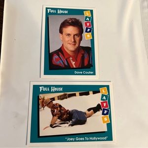 Full House Laffs Trading Cards Dave Coulier